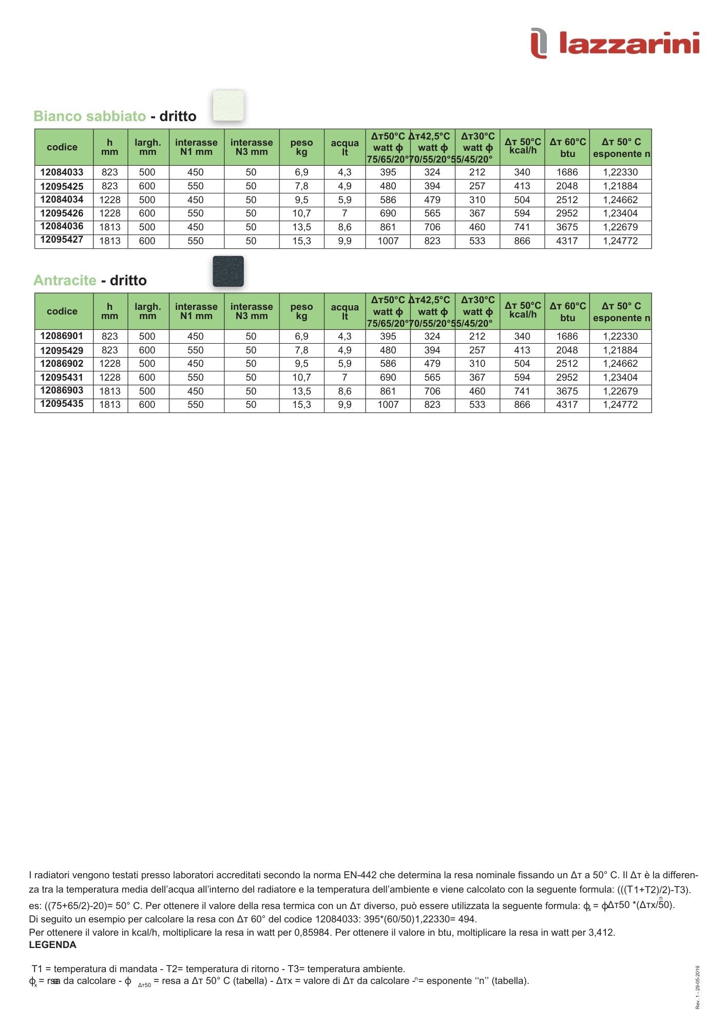 Termoarredo scaldasalviette  ASTI H 1228 mm bianco