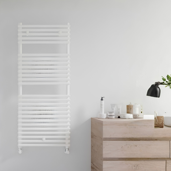Termoarredo scaldasalviette  CATANIA  H 1738 mm bianco