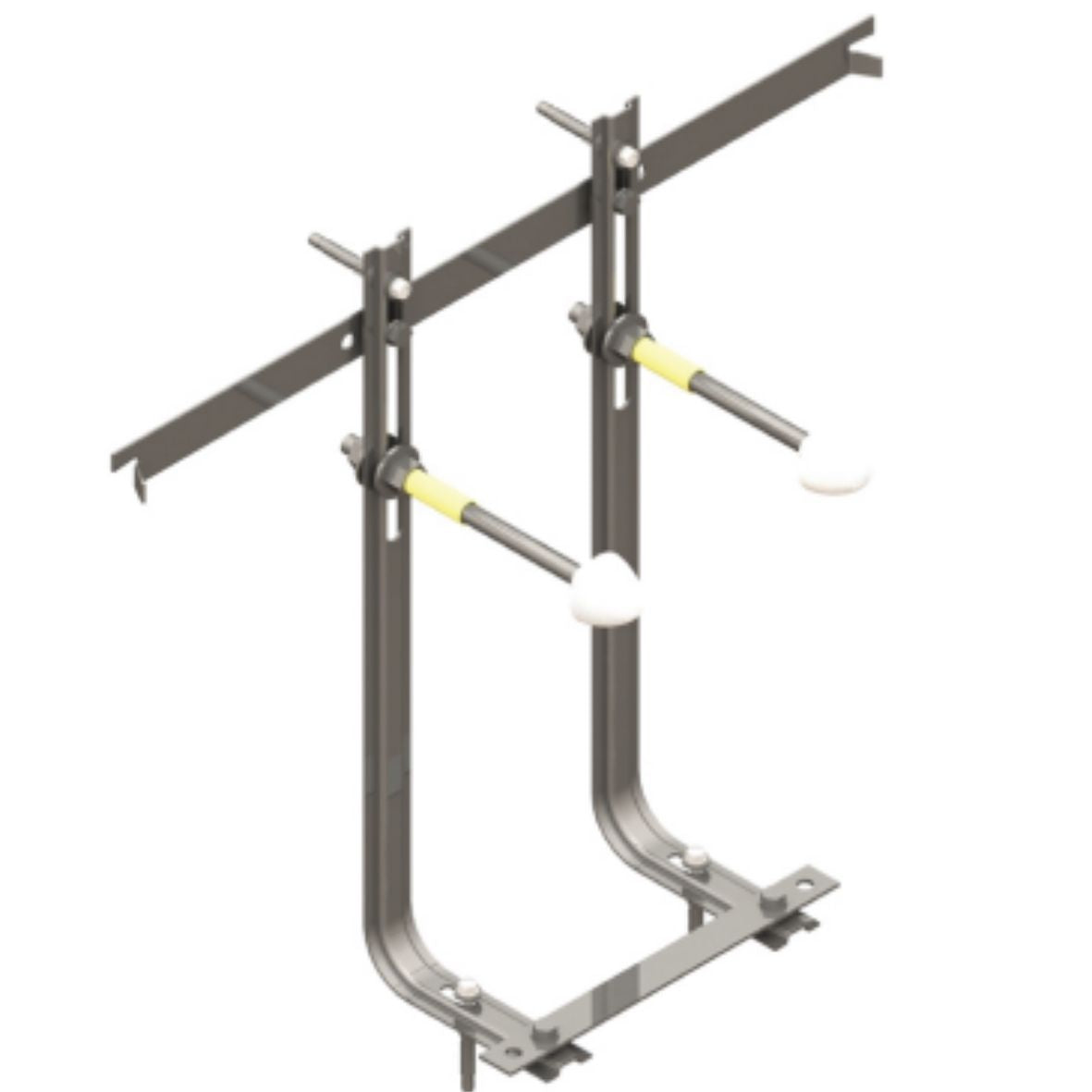 STAFFA KARAG INCASSO BIDET SOPESO PER  PARETE IN MURATURA