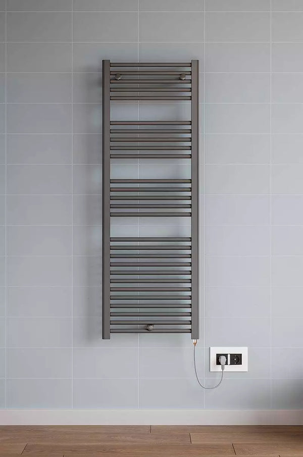 Termoarredo scaldasalviette elettrico CORTINA CONTRACT bianco
