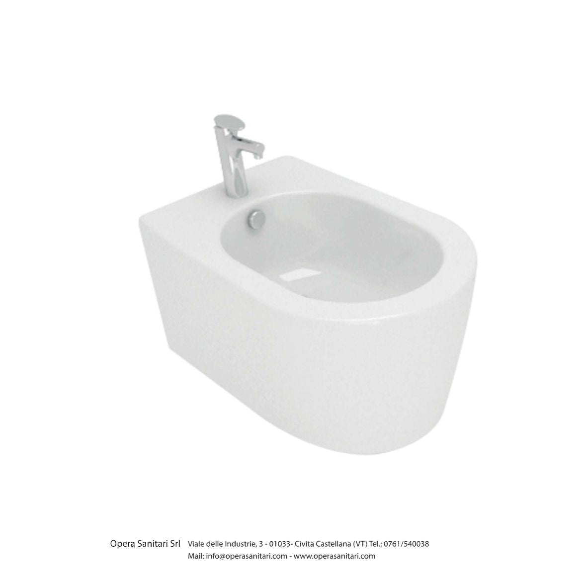 BIDET SOSPESO SERIE AIDA BCO MAT
