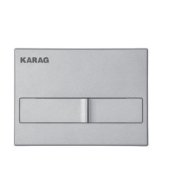 PLACCA DI CONTROLLO KARAG CARINA SATINATO 2 PULSANTI