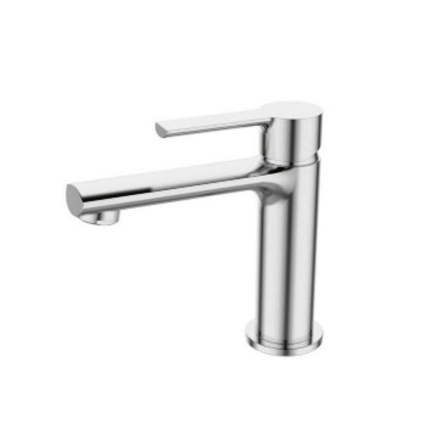 KARAG Miscelatore lavabo TATI cromo cartuccia ceramica flessibili collegamento 35 cm