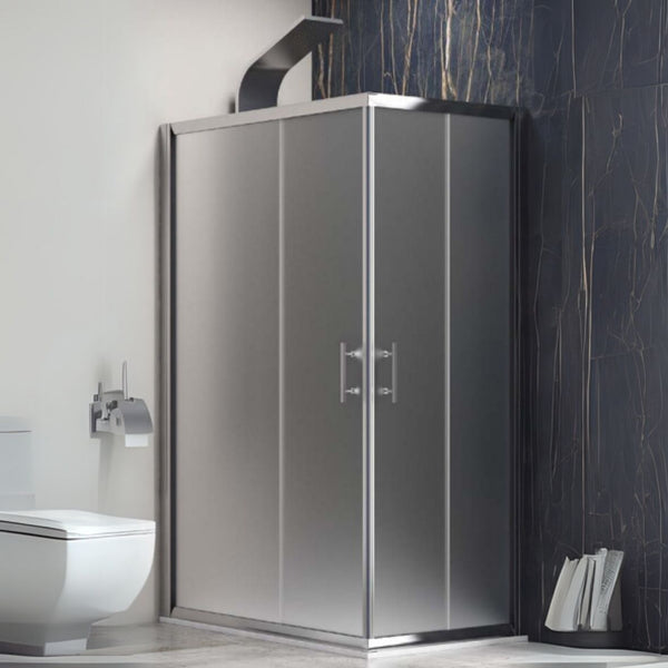 KARAG FLORA 100 CROMO vetro acidato spess. 6 mm h. 1900 mm