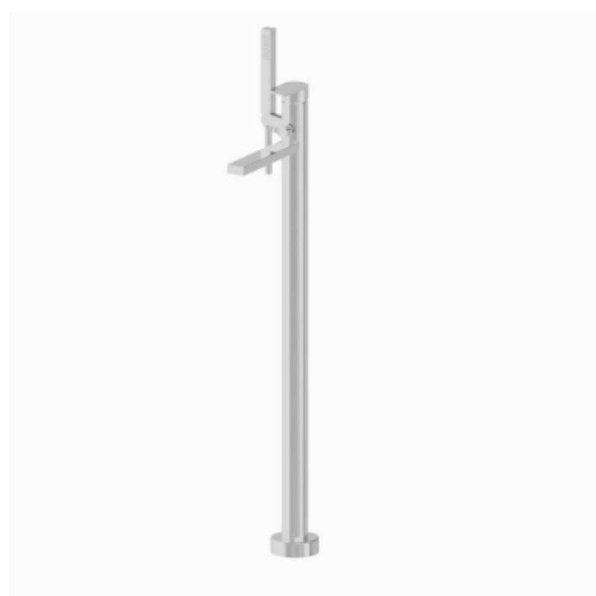 GATTONI Miscelatore vasca a pavimento SOFFIO con doccetta 8108/81