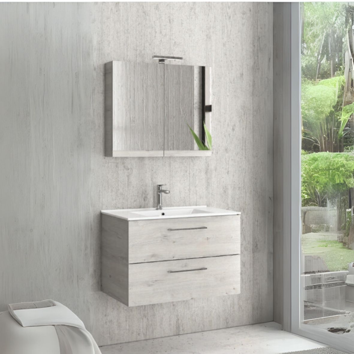 KARAG Composizione Mobile bagno NEW ELSA 75/1 cm. 75