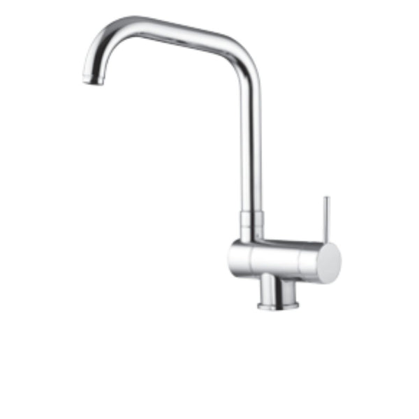 GATTONI Miscelatore lavello cucina UNDER WINDOW 6014765 con bocca girevole reclinabile sottofinestra