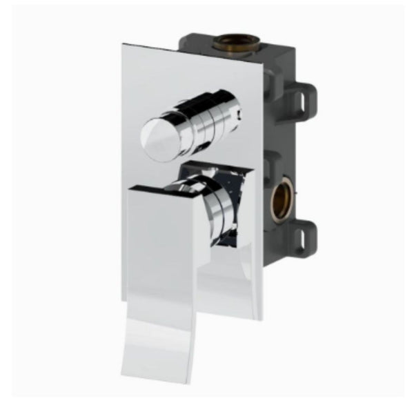 GATTONI Miscelatore doccia incasso 2 vie ELY 8833/88.CH