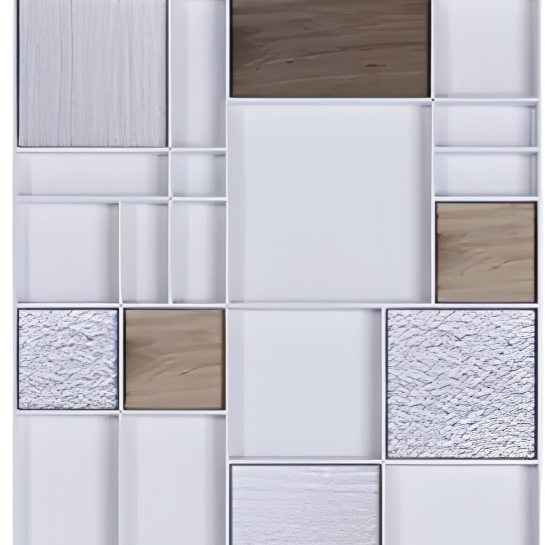 Termoarredo PATCHWORK H 1612 mm L 535 mm