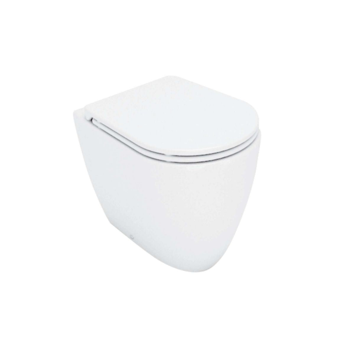 WC A TERRA FILO MURO SERIE AIDA BCO MAT