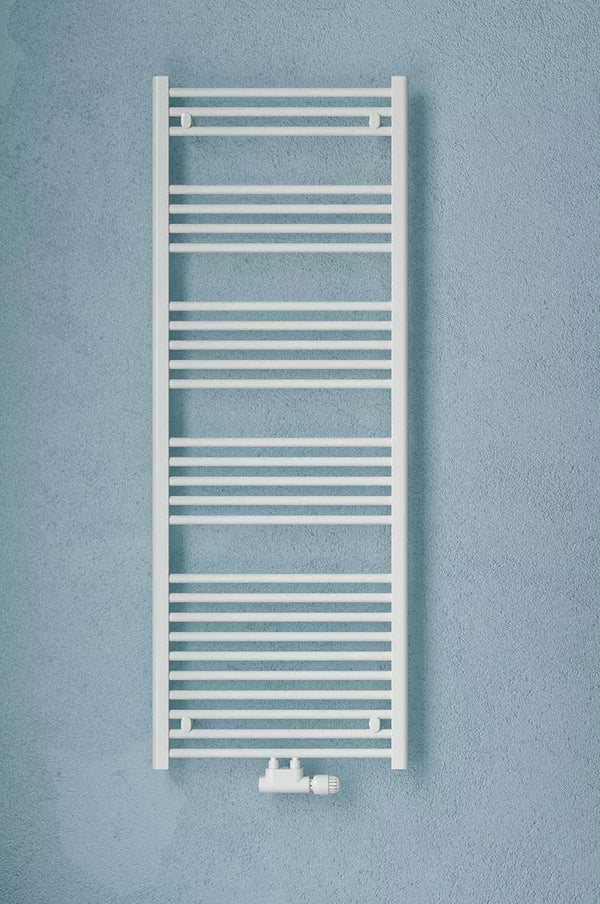 Termoarredo scaldasalviette  BOLZANO interasse 50 mm bianco