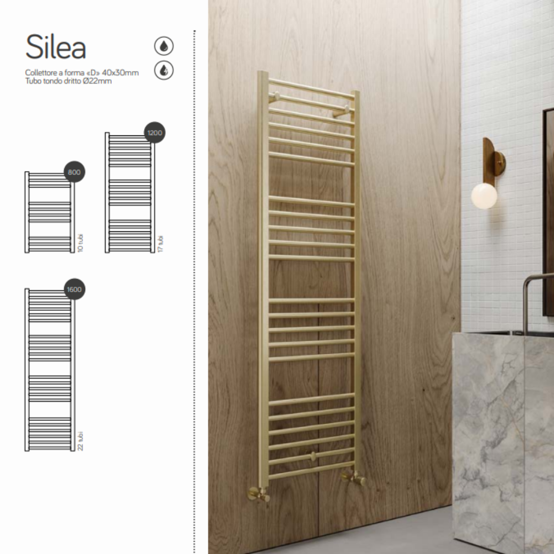 TERMOARREDO SILEA LAZZARINI B-BRASS H800 L 500