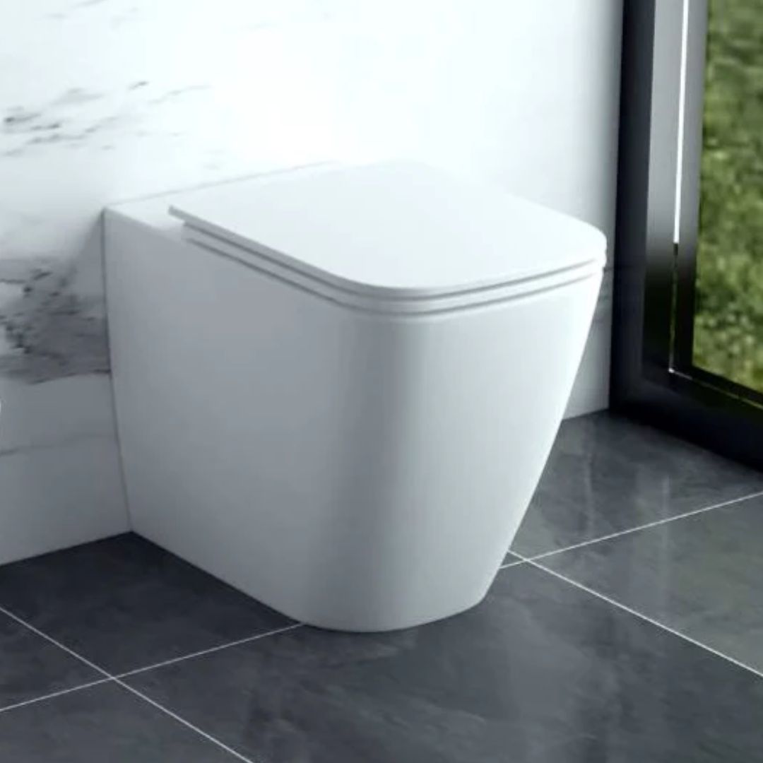 KARAG W.C. NEW LEGEND a pavimento filo parete bianco lucido