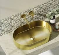 KARAG Lavabo da appoggio JUPITER in acciaio inossidabile 550x350x115 mm