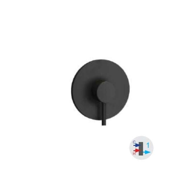 KARAG Miscelatore doccia incasso 3 vie ARTEMIS cartuccia ceramica