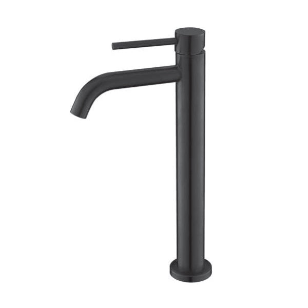 KARAG Miscelatore lavabo alto ARTEMIS cartuccia ceramica flessibili collegamento 35 cm