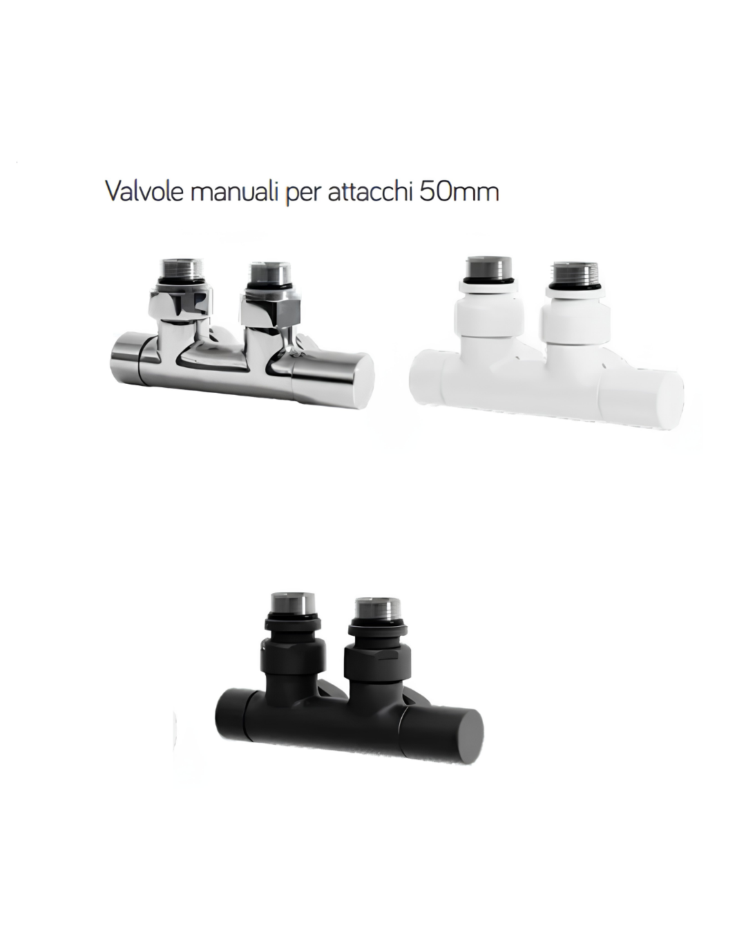 Valvole , accessori, testine termostatiche varie finiture LAZZARINI